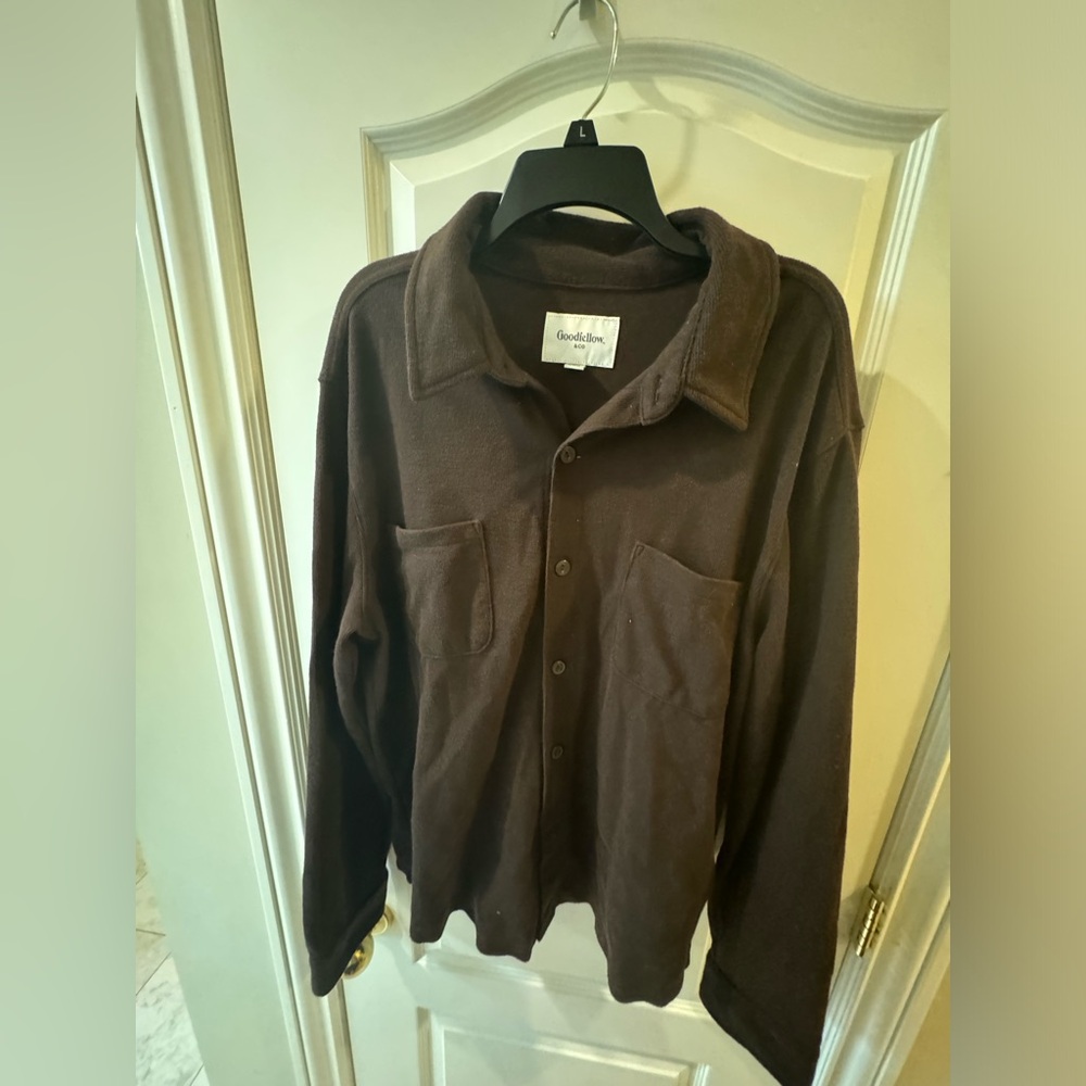 Goodfellow & Co Brown Casual Button Down Shirt